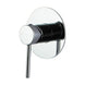 Euro Round Chrome Shower/Bath Wall Pin Mixers - NZHomeware