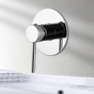 Euro Round Chrome Shower/Bath Wall Pin Mixers - NZHomeware