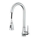 Euro Round Chrome Vintage Pull Out/Down Kitchen/Laundry Sink Mixer Taps Antique Taps Swivel Kitchen Tapware - NZHomeware