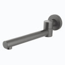 Euro Round Gunmetal Grey Bathtub/Basin Swivel Wall Spouts Tapware Bathtub Faucet - NZHomeware