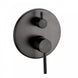 Euro Round Gunmetal Grey Shower/Bath Mixer with Diverter Wall Mounted - NZHomeware