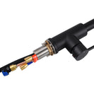 Euro Round Nero Black Pull Out/Down Kitchen/Laundry Sink Mixer Taps Swivel Kitchen Tapware - NZHomeware