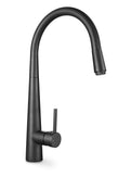 Euro Round Nero Black Pull Out/Down Kitchen/Laundry Sink Mixer Taps Swivel Kitchen Tapware - NZHomeware