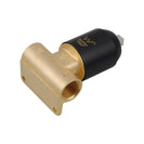Euro Round Nero Black Shower/Bath Wall Pin Mixers - NZHomeware