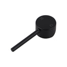 Euro Round Nero Black Shower/Bath Wall Pin Mixers - NZHomeware