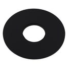 Euro Round Nero Black Shower/Bath Wall Pin Mixers - NZHomeware