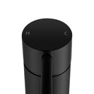 Euro Round Nero Black Tall Basin Mixer Tap Black Taps Tall Tapware - NZHomeware