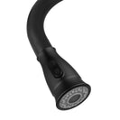 Euro Round Nero Black Vintage Pull Out/Down Kitchen/Laundry Sink Mixer Taps Swivel Kitchen Tapware - NZHomeware