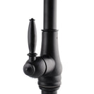 Euro Round Nero Black Vintage Pull Out/Down Kitchen/Laundry Sink Mixer Taps Swivel Kitchen Tapware - NZHomeware