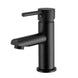 Euro Round Nero Matt Black Bathroom Basin Mixer Tap Black Tap - NZHomeware