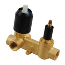 Euro Round Nero Matt Black Shower/Bath Mixers Diverter - NZHomeware