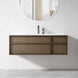Essenza 1200mm Wall Hung Vanity – Walnut Finish - NZHomeware