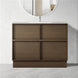Essenza 1200mm Floor Standing Vanity Cabinet – Walnut Finish