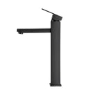 Ottimo Nero Black Tall Basin Mixer Tap Black Taps Tall Tapware - NZHomeware