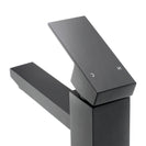 Ottimo Nero Black Tall Basin Mixer Tap Black Taps Tall Tapware - NZHomeware