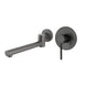 Euro Round Gunmetal Grey Bathtub/Basin Swivel Wall Spouts WIth Mixer Set - NZHomeware