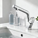 Chrome 360° Swivel Pull - out Spout Basin Mixer Tap - NZHomeware
