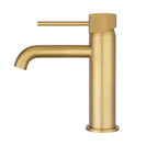 Lattice Edition Brushed Yellow Gold Basin Mixer Tap | Solid Brass Lead-Free - NZHomeware