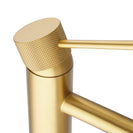 Lattice Edition Brushed Yellow Gold Basin Mixer Tap | Solid Brass Lead-Free - NZHomeware
