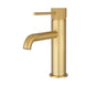 Lattice Edition Brushed Yellow Gold Basin Mixer Tap | Solid Brass Lead-Free - NZHomeware