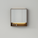750mm LED Mirror Cabinet - Dark Oak Finish - NZHomeware