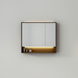 900mm LED Mirror Cabinet - Dark Oak Finish - NZHomeware