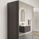 Lumina 900mm LED Mirror Cabinet - NZHomeware