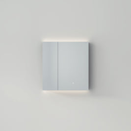 750mm LED Mirror Cabinet - Matt White - NZHomeware