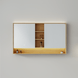 1500mm LED Mirror Cabinet - Light Oak - NZHomeware