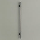 AUGETY 1000mm Gunmetal Heated Towel Rail Single Bar | Electric Towel Warmer - NZHomeware