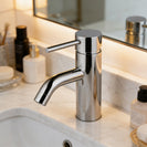 FELTON HALO Basin Mixer in Chrome Full Pressure Bathroom Tapware - NZHomeware