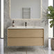 Heitor 900MM Wall Hung Fluted Plywood Vanity-Light Oak - NZHomeware
