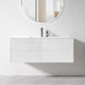 HAMPTON 1200X460X580MM PLYWOOD WALL HUNG VANITY - MATTE WHITE WITH CERAMIC TOP - NZHomeware