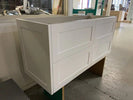 HAMPTON 1200X460X580MM PLYWOOD WALL HUNG VANITY - MATTE WHITE WITH CERAMIC TOP - NZHomeware