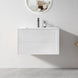 HAMPTON 750X460X580MM PLYWOOD WALL HUNG VANITY - MATTE WHITE WITH CERAMIC TOP - NZHomeware