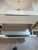 HAMPTON 900X460X580MM PLYWOOD WALL HUNG VANITY - MATTE WHITE WITH CERAMIC TOP - NZHomeware