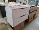 HAMPTON 900X460X580MM PLYWOOD WALL HUNG VANITY - MATTE WHITE WITH CERAMIC TOP - NZHomeware