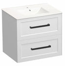 HAMPTON 900X460X580MM PLYWOOD WALL HUNG VANITY - MATTE WHITE WITH CERAMIC TOP - NZHomeware