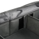 Height Adjustable Under Bed Storage Containers with Wheels Visible Cover Rolling Trolley Box Organizer for Shoes Clothes Blankets - NZHomeware