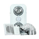 ILUXLITE 3 in 1 Bathroom Heat Light Fan Heater, Light and Exhaust Fan - NZHomeware