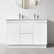 internal use - MADRID 1200 double GLOSS WHITE - NZHomeware
