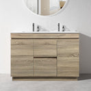 internal use - MADRID 1200 double LIGHT OAK - NZHomeware