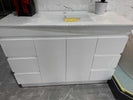 internal use - MADRID 1200 single GLOSS WHITE - NZHomeware