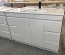 internal use - MADRID 1200 single GLOSS WHITE - NZHomeware