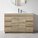 internal use - MADRID 1200 single LIGHT OAK - NZHomeware