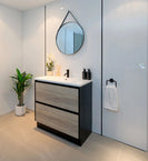 internal use - POLO 1000 BLACK AND LIGHT OAK - NZHomeware
