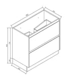 internal use - POLO 1000 BLACK AND LIGHT OAK - NZHomeware