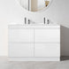 internal use - POLO 1200 double GLOSS WHITE - NZHomeware