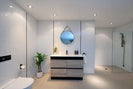 internal use - POLO 1200 single BLACK AND LIGHT OAK - NZHomeware