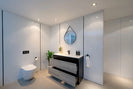 internal use - POLO 1200 single BLACK AND LIGHT OAK - NZHomeware